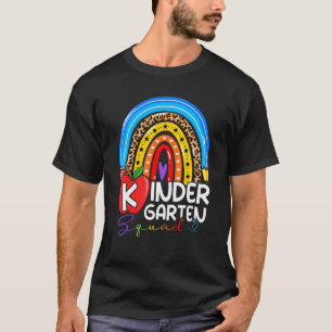 T-shirt Kindergarten Boho Rainbow enseignant équipe Kinder