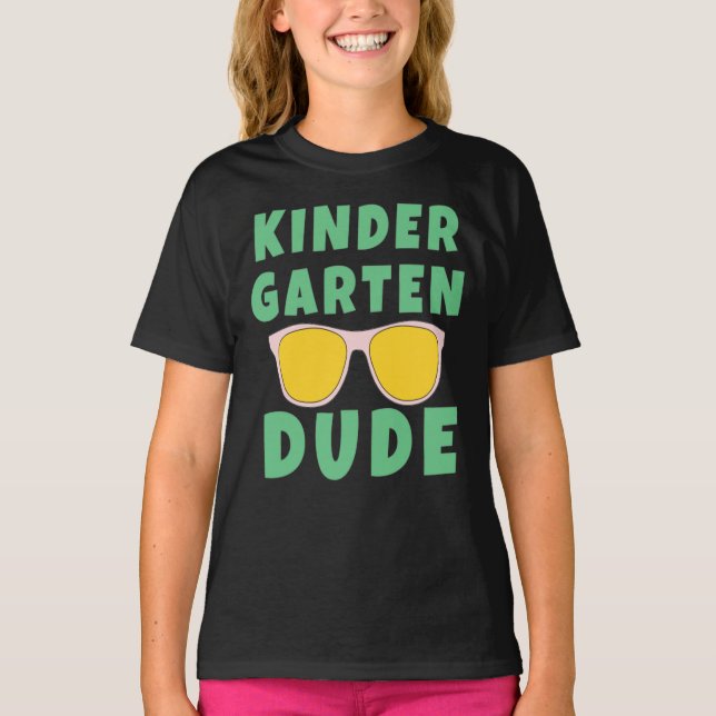 T-SHIRT KINDERGARTEN DUDE (Devant)