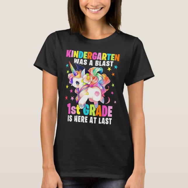 T-shirt Kindergarten Graduation Unicorn Kindergarten Gradu (Devant)