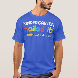 T-shirt Kindergarten L'A Nourri Dernier Jour 2022 Don Pour
