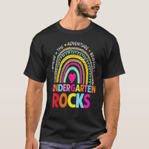 T-shirt Kindergarten Rocks Team Kindergarten Rainbow T