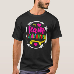 T-shirt Kindergarten Team Kinder Back To School Teacher Ki