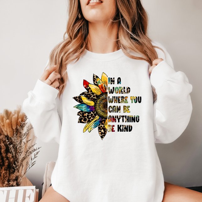 T-shirt Kindness, Good Vibe Women Sweatshirt (Créateur téléchargé)