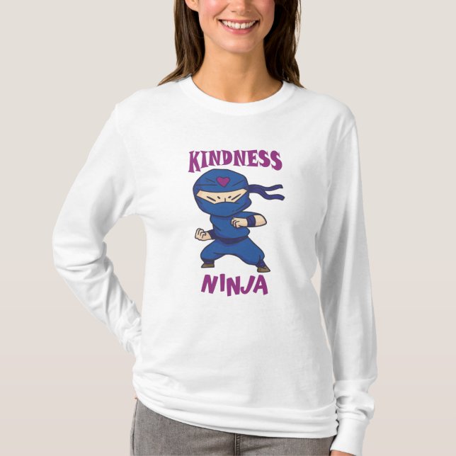 T-shirt Kindness Ninja (Devant)