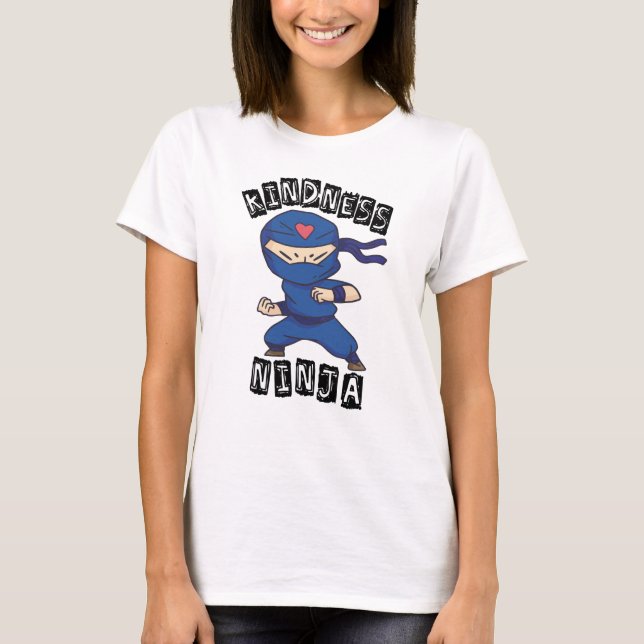 T-shirt Kindness Ninja (Devant)