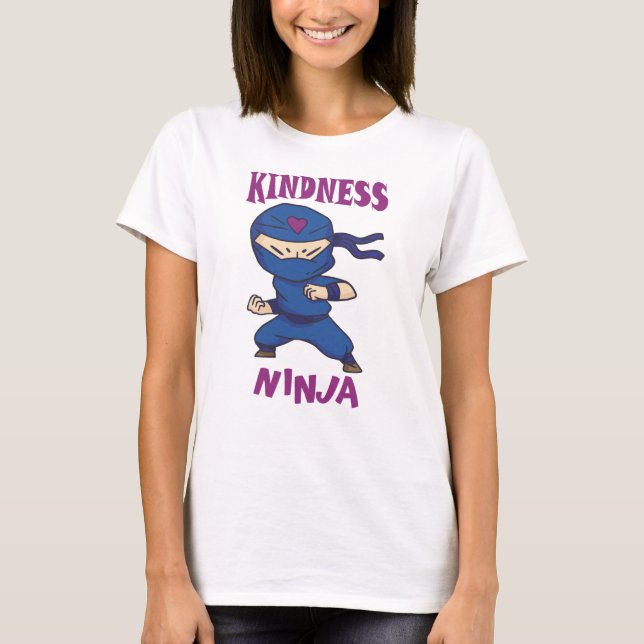 T-shirt Kindness Ninja (Devant)