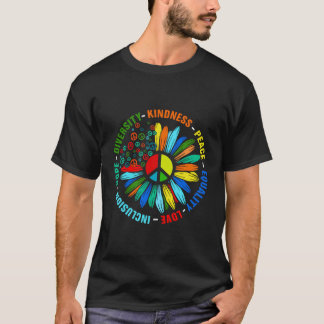 T-shirt Kindness Peace Equality Love Inclusion Hope Divers