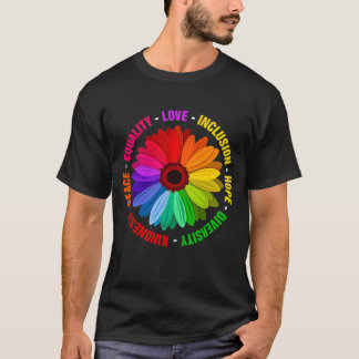 T-shirt Kindness Peace Equality Love Inclusion Hope Divers