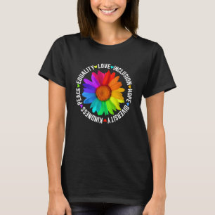 T-shirt Kindness Peace Equality Love Inclusion Hope Divers