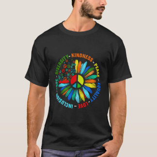 T-shirt Kindness Peace Equality Love Inclusion Hope Divers
