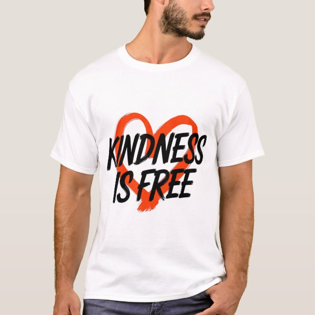 T-shirt Kindness, Qualité supérieure (Devant)