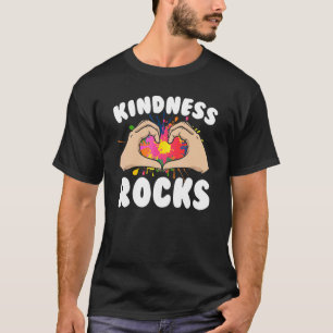 T-shirt Kindness Rocks Stop Bullies Be Kind Anti Bulbing 