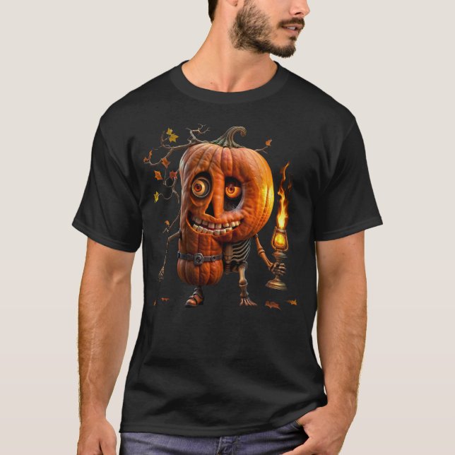 T-shirt Kine de Halloween (Devant)