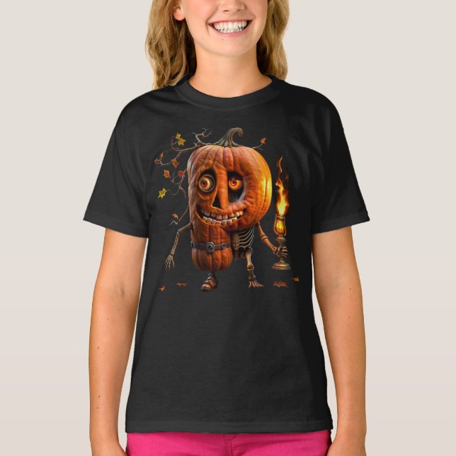 T-shirt Kine de Halloween (Devant)
