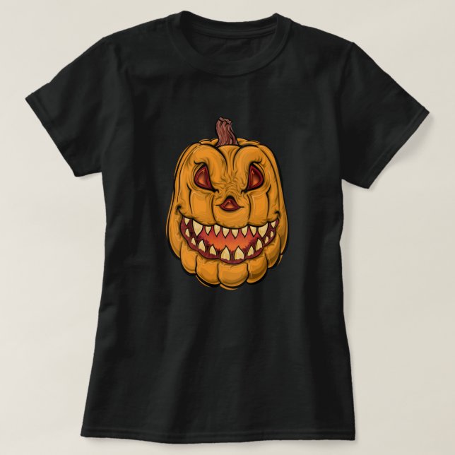 T-shirt Kine de Halloween (Design devant)