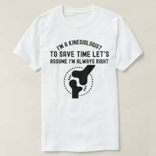 T-shirt Kinesiologiste4, Citations de kinésiologie