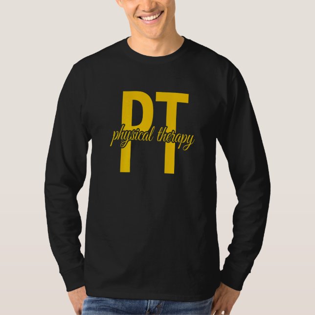 T-shirt Kinésithérapeute Pt Physiothérapie (Devant)