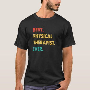T-shirt Kinésithérapeute Rétro Meilleur Kinésithérapeute E