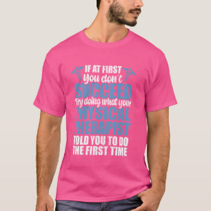 T-shirt Kinésithérapie amusante PT, kinésithérapeute rétro