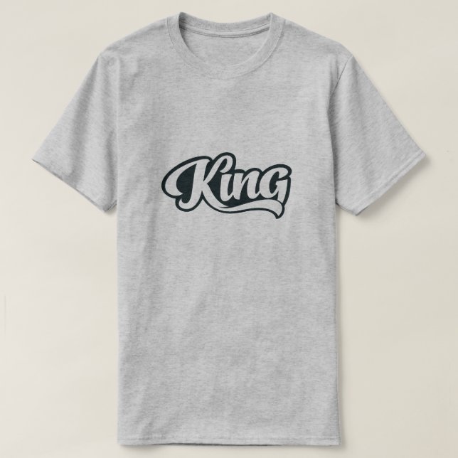 T-shirt king (Design devant)