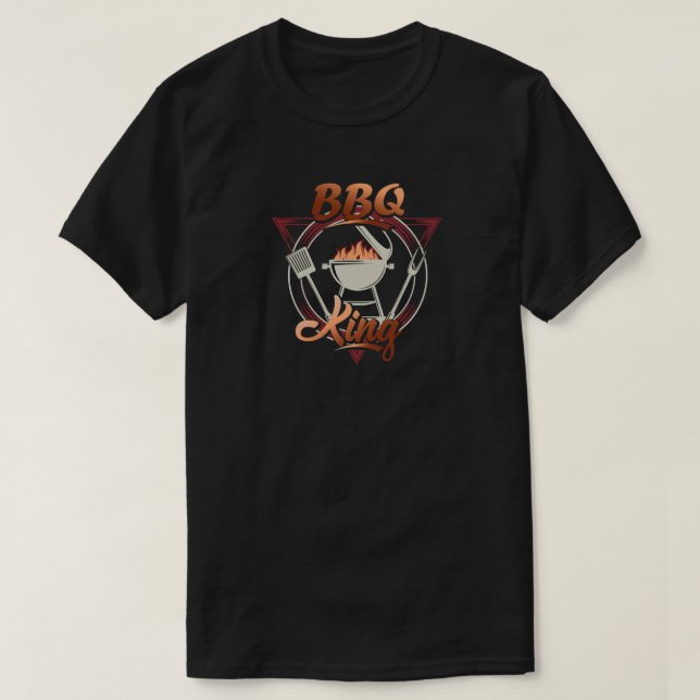 T-shirt King barbecue (Design devant)