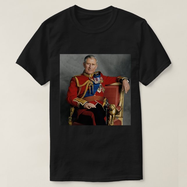T-shirt King Charles iii (Design devant)