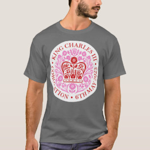 T-SHIRT KING CHARLES III CORONATION COMMÉMORATIVE 1