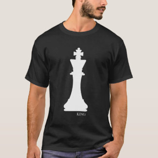 T-shirt King Chess Piece Costume d'Halloween Chess Club Ch