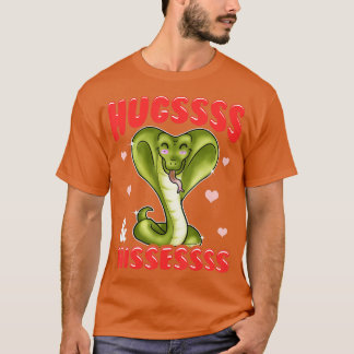 T-shirt King Cobra Hissing Hugs and Hisses Snake Lover
