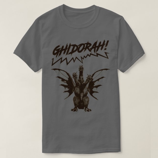 T-SHIRT KING GHIDORAH GRG NAME (Design devant)