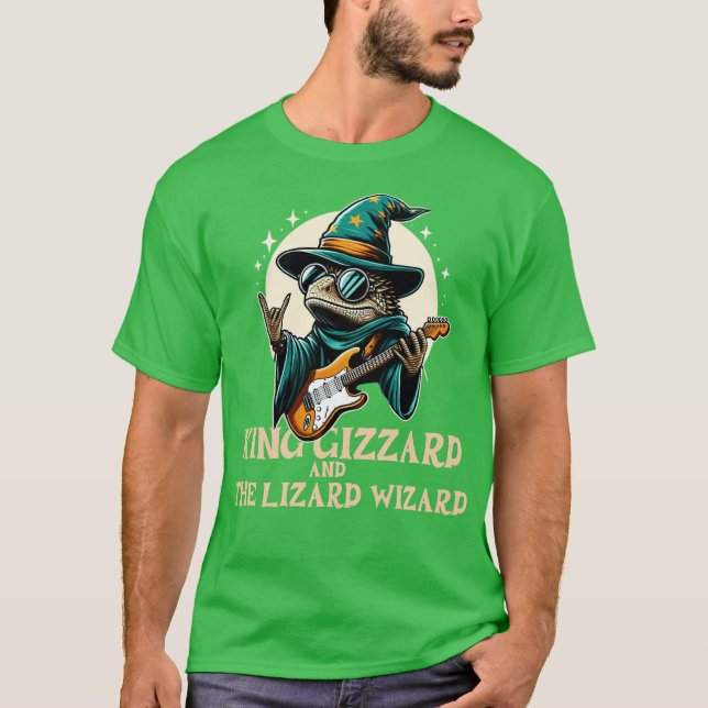 T-SHIRT KING GIZZARD AND THE LIZARD WIZARD (Devant)