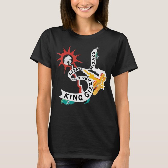 T-shirt King Gizzard And The Lizard Wizard  (Devant)