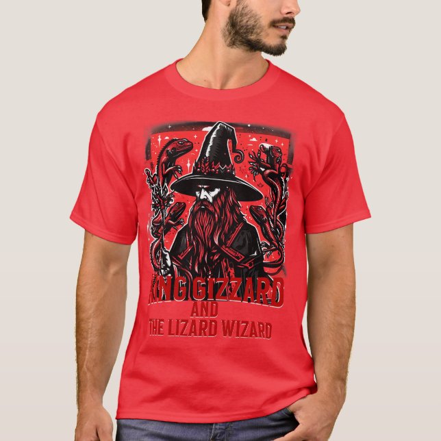 T-SHIRT KING GIZZARD AND THE LIZARD WIZARD 1 (Devant)