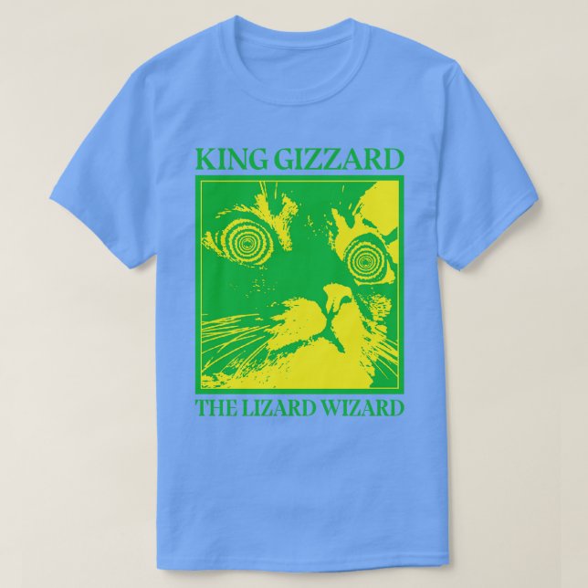 T-shirt King Gizzard Assistant Lizard Tapisserie fanée (Design devant)