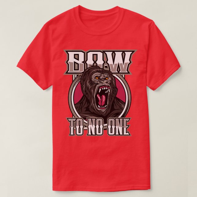 T-SHIRT KING GORILLA (Design devant)