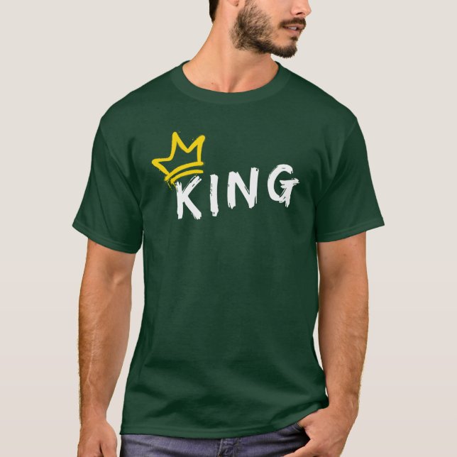 T-shirt King Graphic Design (Devant)