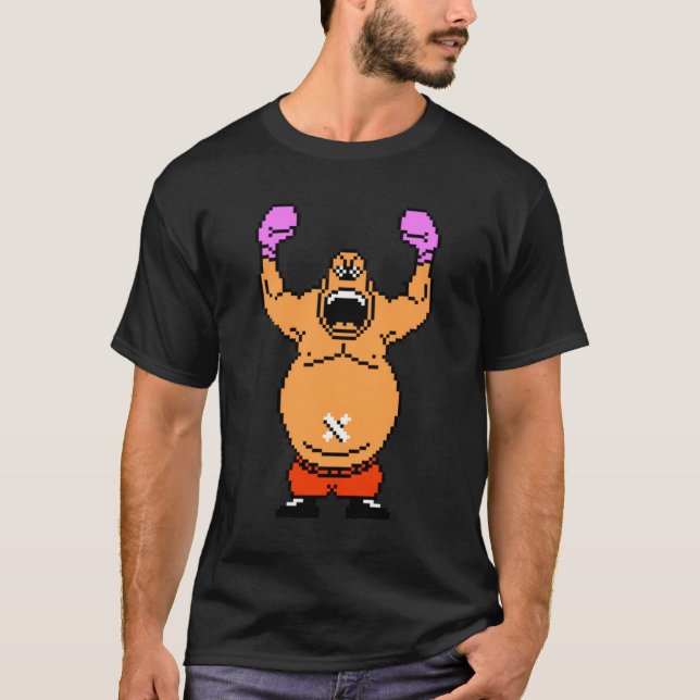 T-shirt King Hippo Punch Out Classic (Devant)
