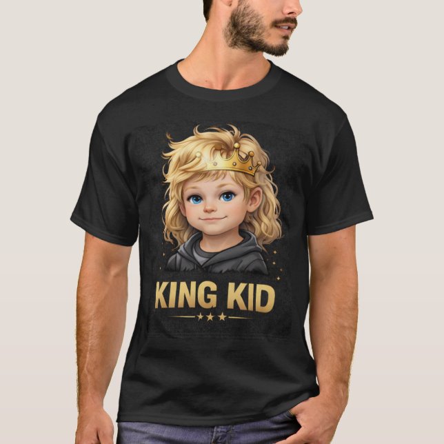 T-shirt king kid (Devant)