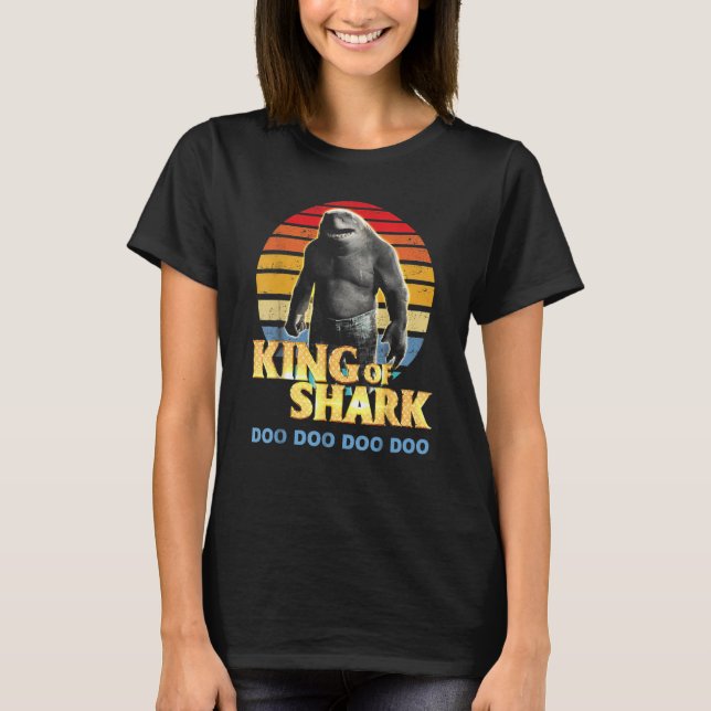 T-shirt King Of Shark Doo Doo Dc (Devant)