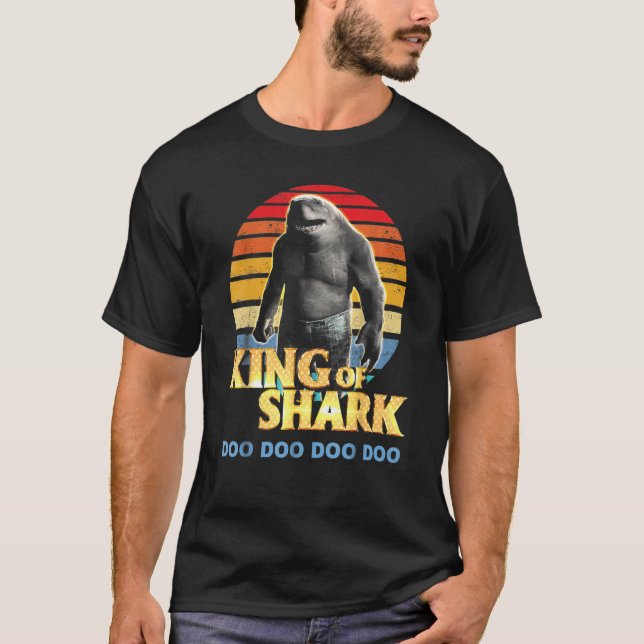 T-shirt King Of Shark Doo Doo Dc (Devant)