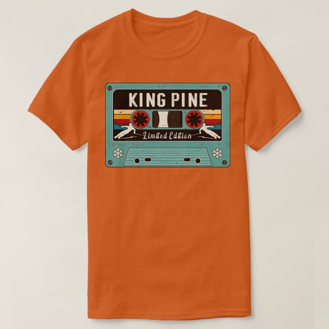 T-shirt King Pine New Hampshire (Design devant)
