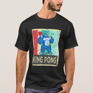 T-shirt King Pong Équipement de ping pong Vêtements Pour