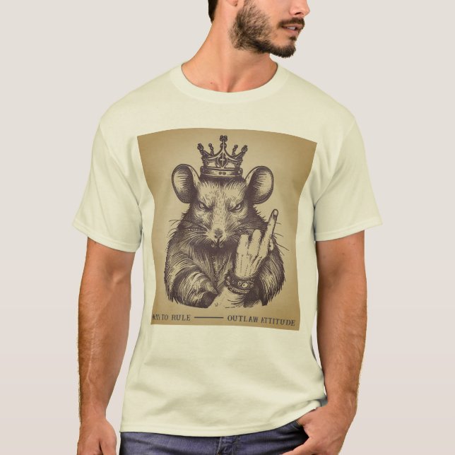 T-SHIRT 'KING RAT' (Devant)