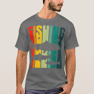 T-shirt King Saumon Chinook Saumon Pêche 
