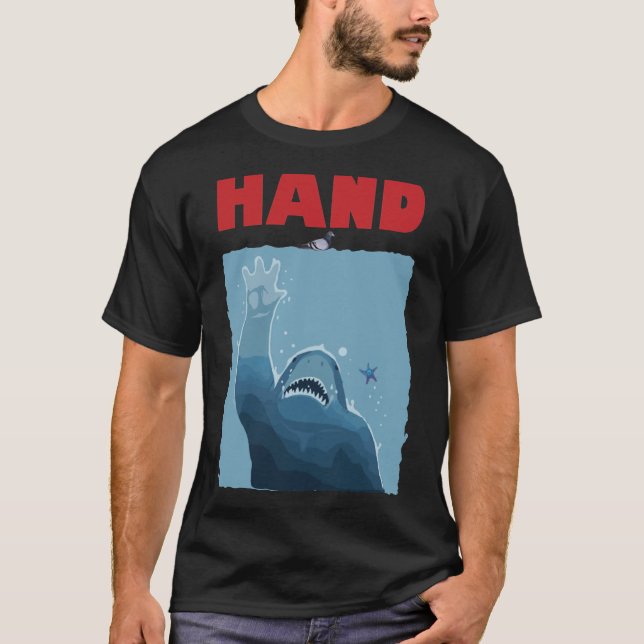 T-shirt King Shark Hand! King NomNom Nanaue JAw Classic T- (Devant)