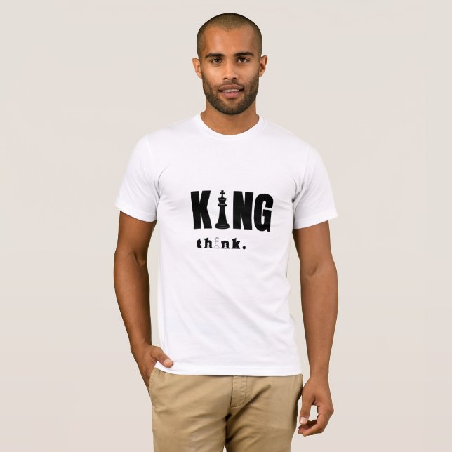 T-shirt King Think (Devant entier)