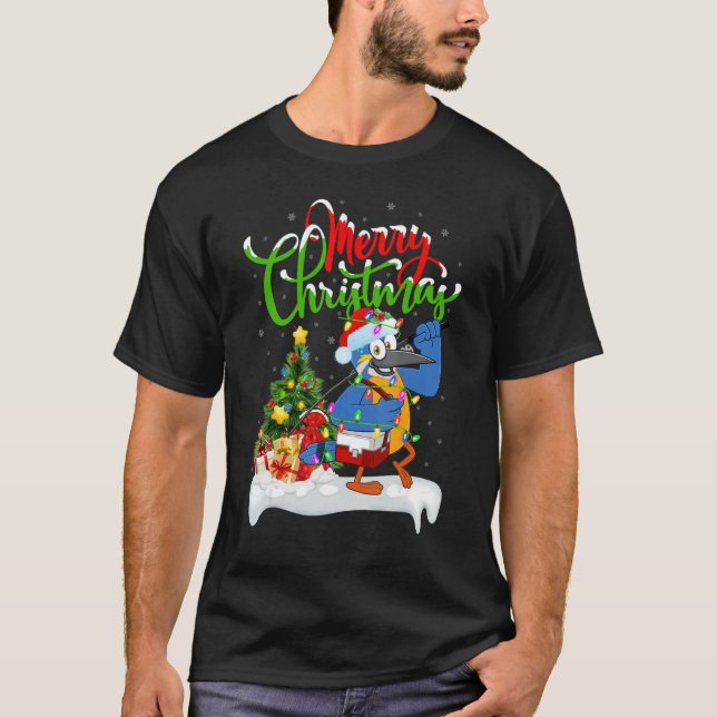 T-shirt Kingfisher Bird   Xmas Decorations Kingfisher Chri (Devant)
