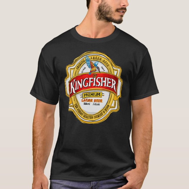 T-shirt Kingfisher Lager Pop Classic T Shirt Essentiel  (Devant)