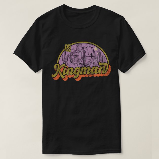 T-shirt Kingman, Arizona (Design devant)