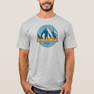 T-shirt Kings Peak Utah Stars Moon